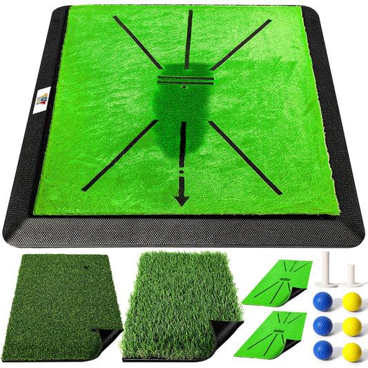 SwingPro Golf Training 4-in-1 Mat Set